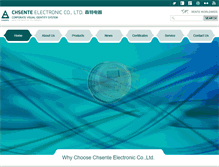 Tablet Screenshot of chsente.com